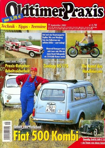 Deckblatt Oldtimer Praxis (09/2002)